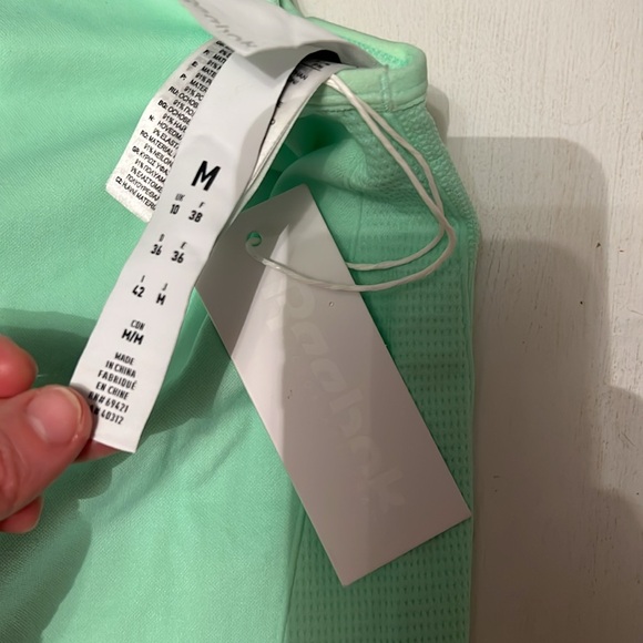 Reebok x Victoria Beckham green tank medium new - Picture 6 of 7